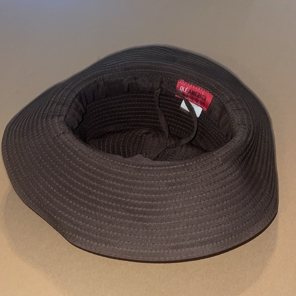 🍀 5/$25🍀 Ole America Brown Polyester Sun Hat - Picture 5 of 8